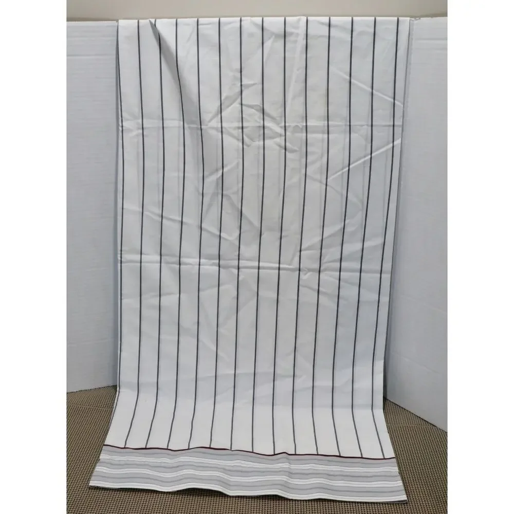 Cannon Pillowcase King Striped 60% Cotton Percale USA